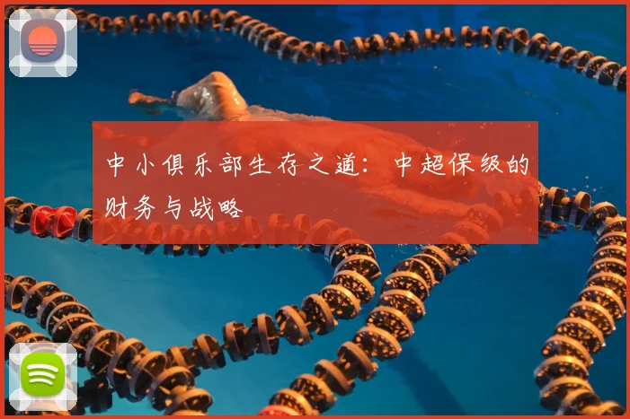 中小俱乐部生存之道:中超保级的财务与战略